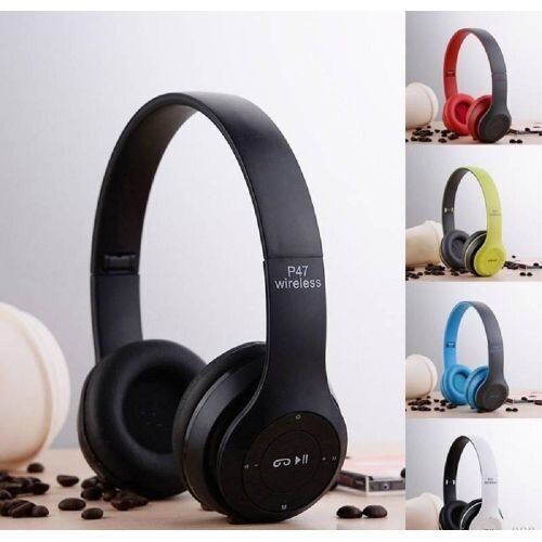 P47 Bluetooth 5.0 Wireless TFCard FM Radio Black