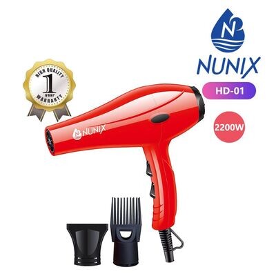 Nunix  hair dryer
With accessories