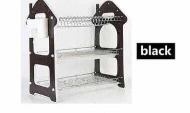 3 TYRE WOODEN DISHRACK