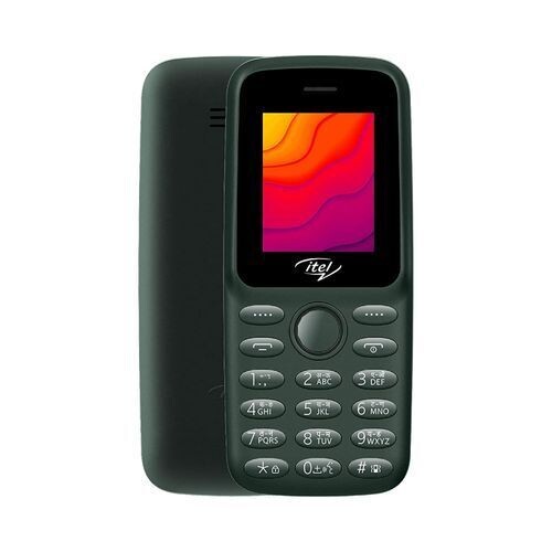 Itel 2163; 1.8&quot; Screen Size;1000mAh; Bright Torch;Wireless FM;(Dual Sim);Black,w.s&quot;