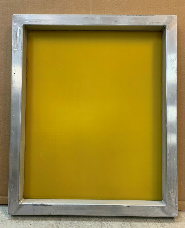 NEW SILK SCREEN WITH ALUMINUM FRAME / RAW - 20 X 24
