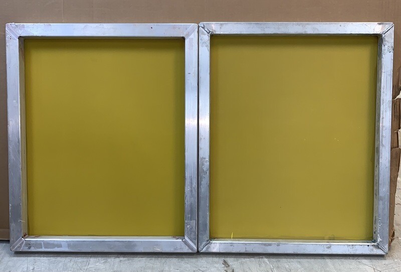 RE-MESH WITH ALUMINUM FRAME / RAW - 20 X 24