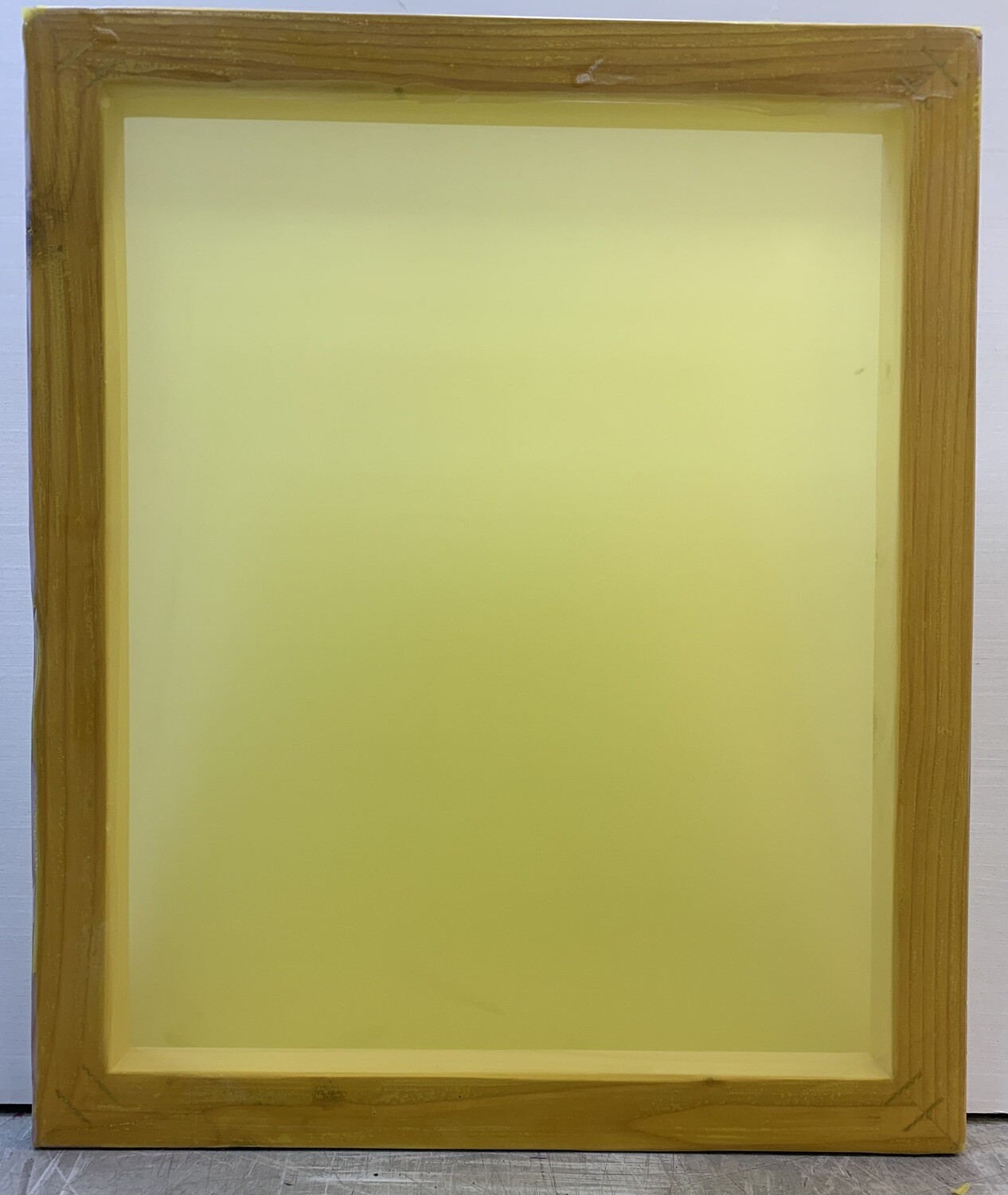 RE-MESH WITH WOOD FRAME / RAW - 20 X 24 RE-MESH WITH WOOD FRAME / RAW - 20 X 24