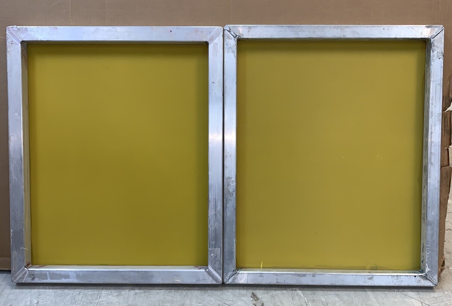 RE-MESH WITH ALUMINUM FRAME / RAW - 20 X 24