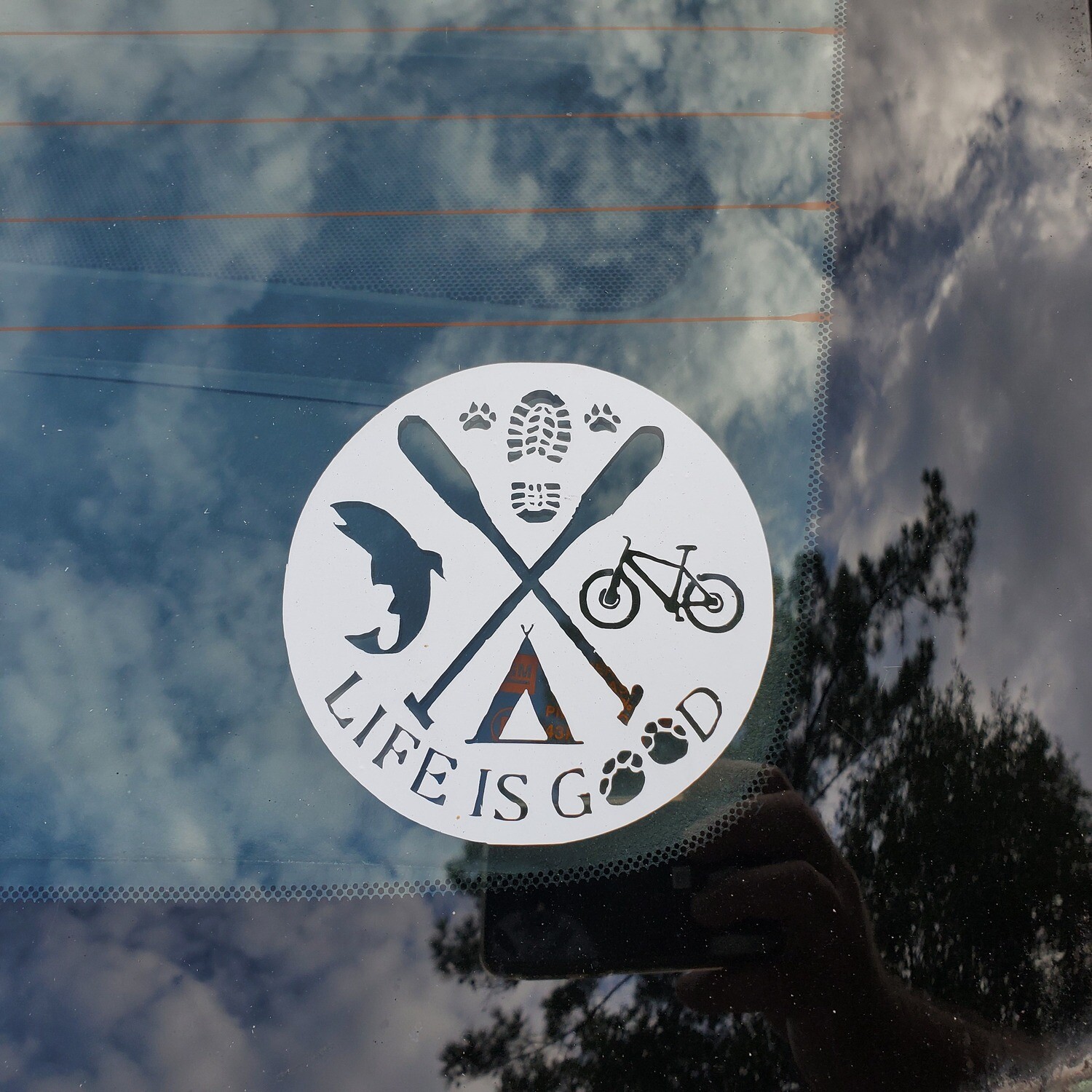 Life is good sticker