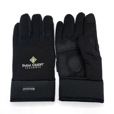 Waterproof &amp; Winter Lined Touchscreen Mechanic Gloves