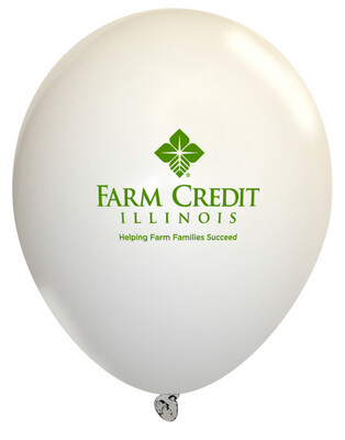 11&quot; White Latex Balloon