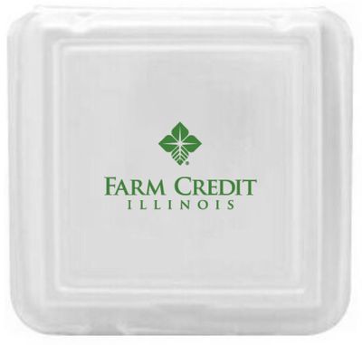 Large Foam Hinged To-Go Containers - 200-pack