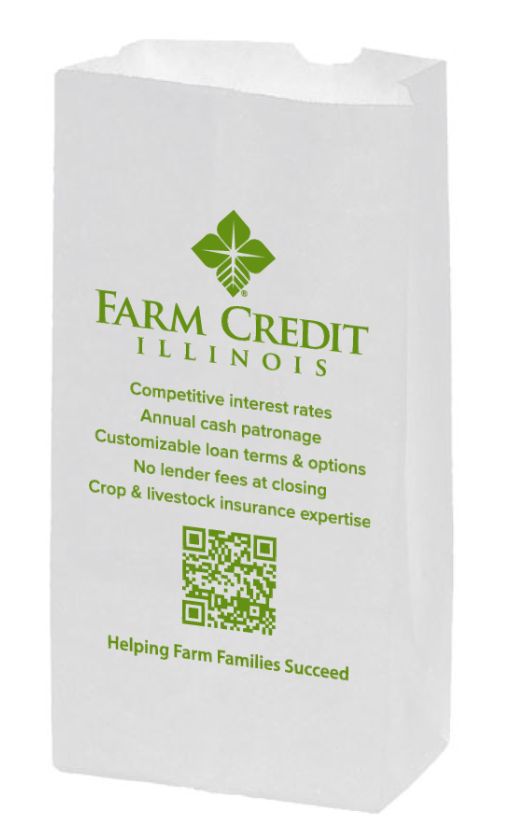 White Kraft Popcorn Bag 500-Pack