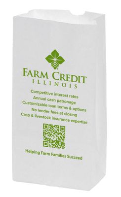 White Kraft Popcorn Bag 500-Pack