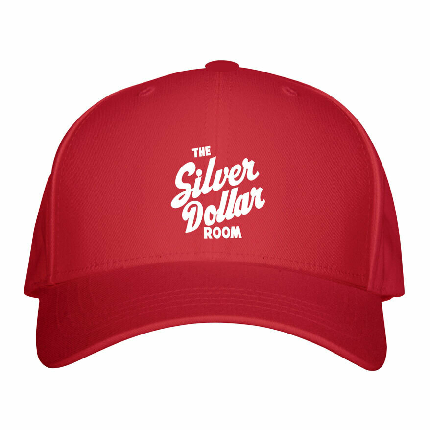 The Silver Dollar Room Red White Unisex Snapback Hat