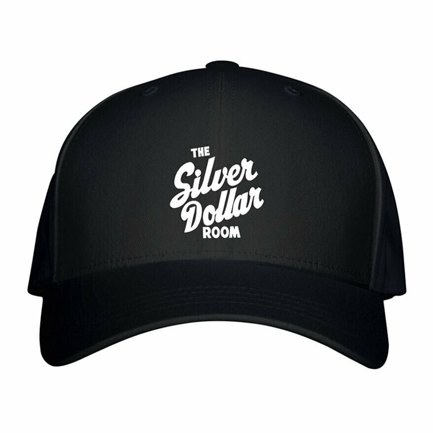 The Silver Dollar Room Black White Unisex Snapback Hat