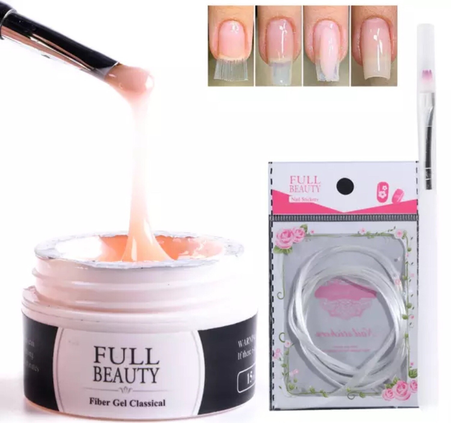 Kit extensión de uñas