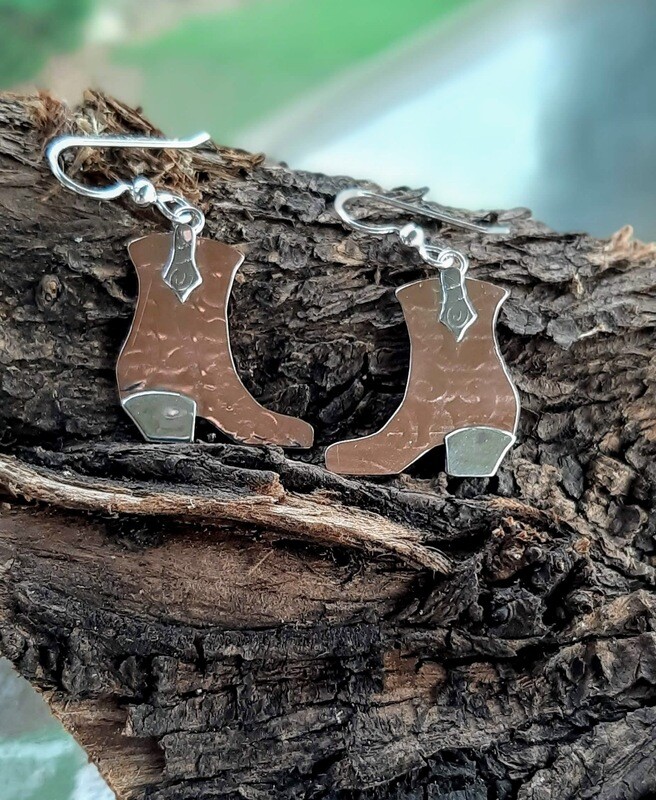 Cowgirl Boots Earrings