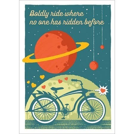 Boldly Ride Card