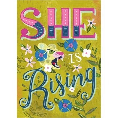 She Is Rising Card