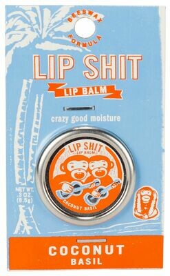 Lip Shit Coconut Basil Lip Balm