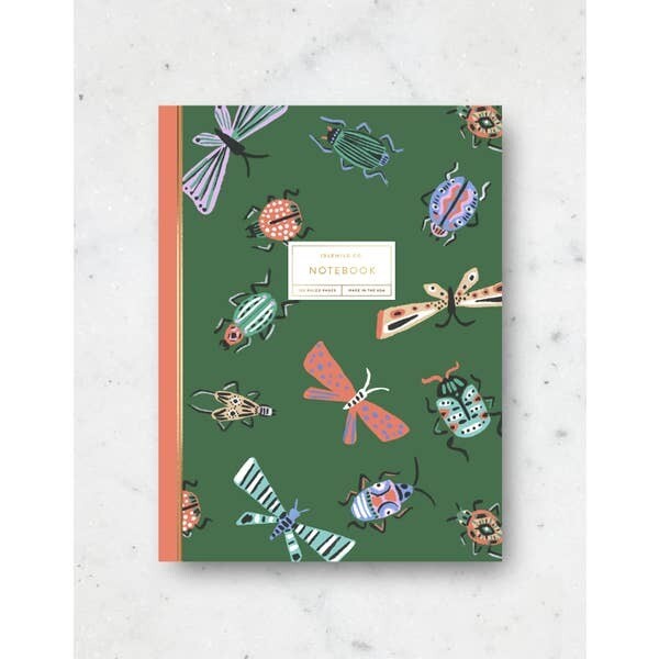 Beetles Notebook - 120 Pages