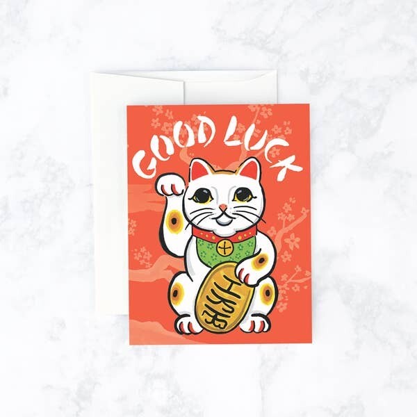 Idlewild Maneki Neko Card
