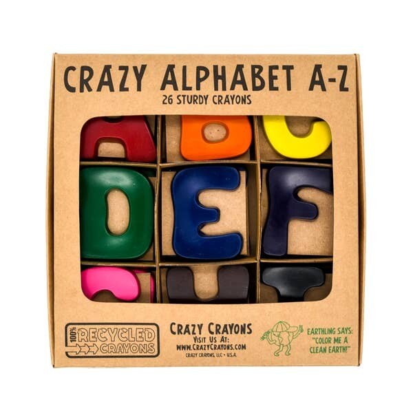 Alphabet Crayons Set