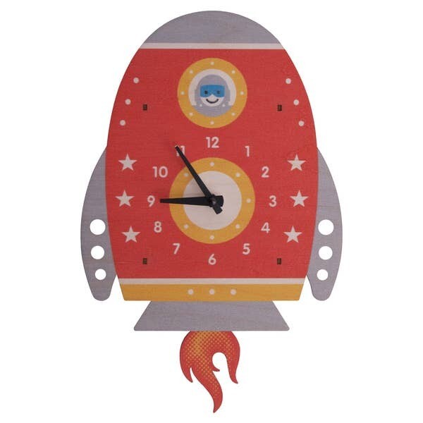 Popclox Spaceship Pendulum Clock