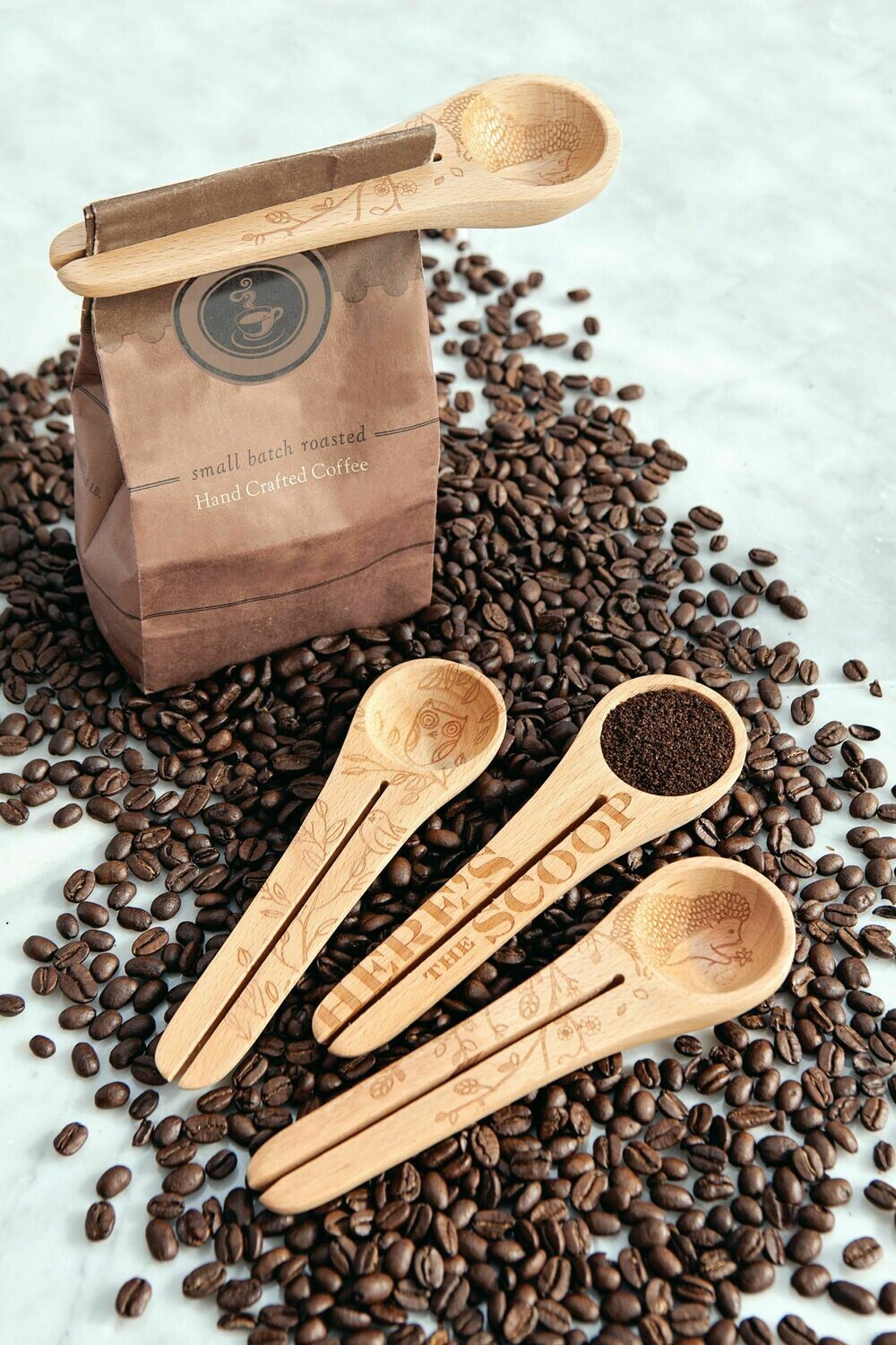 Woodland Coffee Scoop and Clip