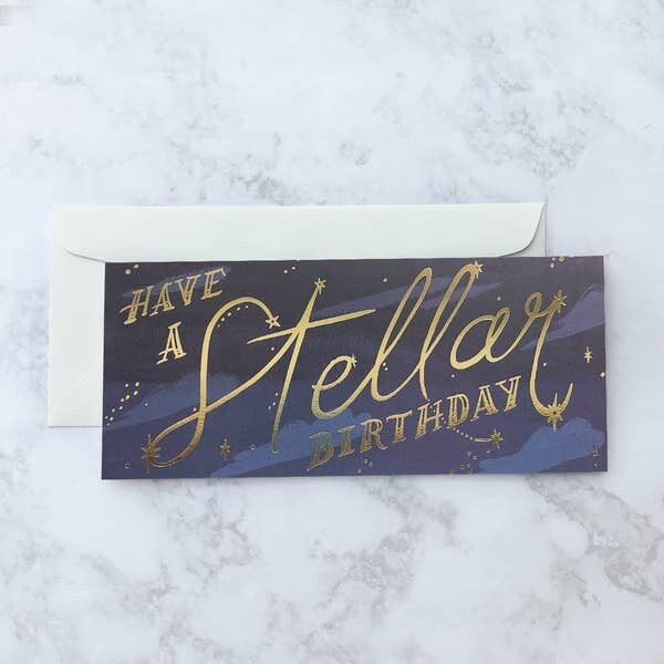 Idlewild Stellar Birthday Card