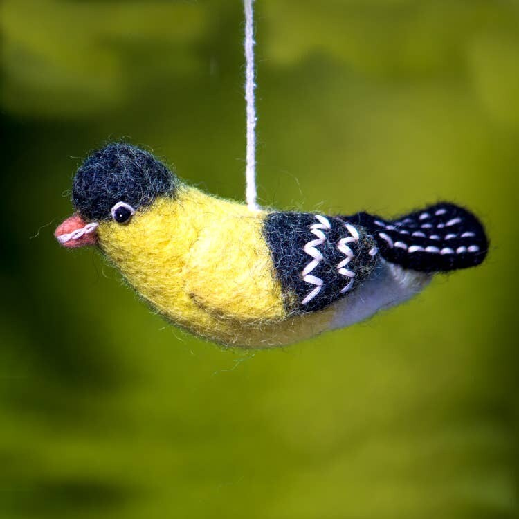 Goldfinch Woolie Bird
