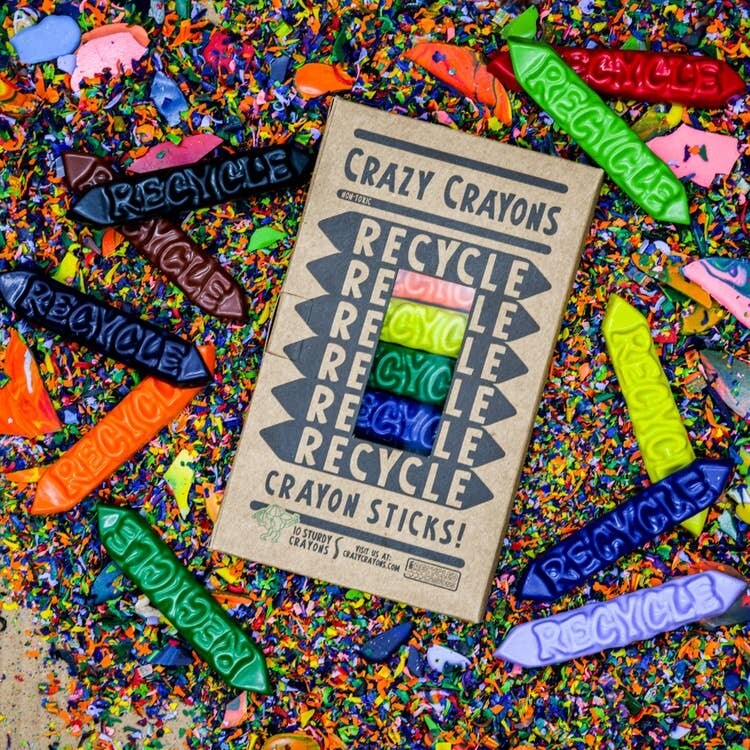Crazy Crayons Recycle Stix 10 Pack