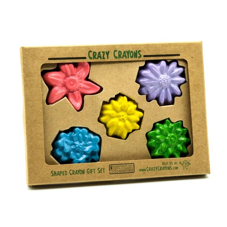 Flower Crayon Set