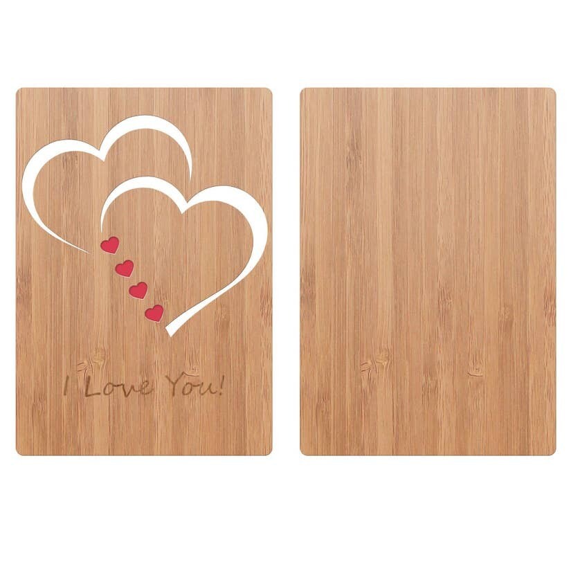 Classic Hearts Love Card