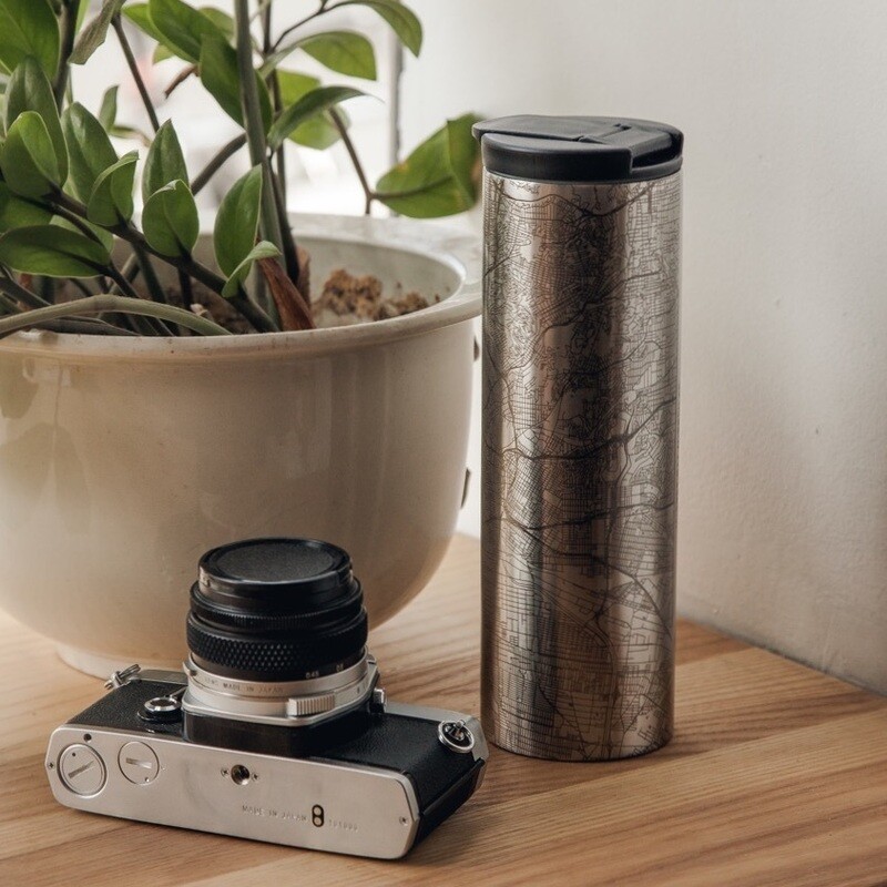JACE.design Pittsburgh PA Map Tumbler