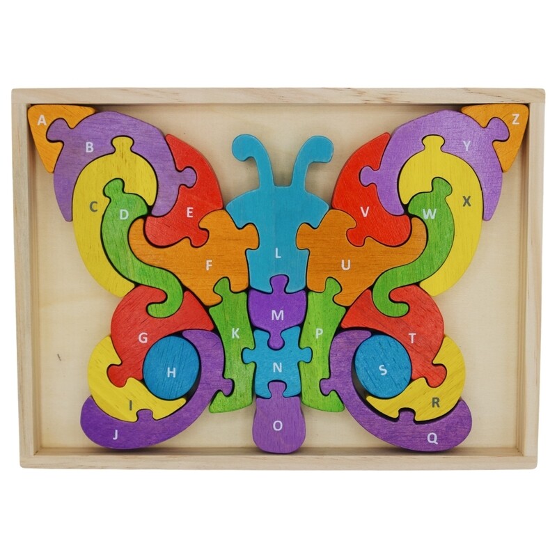 Begin Again Butterfly A to Z Puzzle