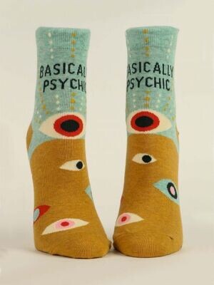 Basically Psychic Women's Ankle Socks