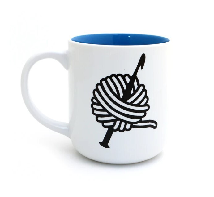 Lenny Mud Crochet, Sew, Quilt Mugs