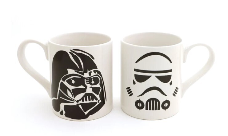 Lenny Mud Til Death Star Do Us Part Mug Set