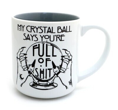 My Crystal Ball 16oz Witch Mug