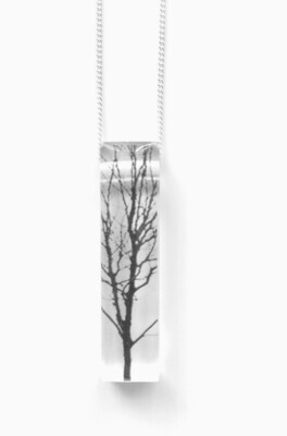 Black Drop Designs Nature Tree Necklace Pendant