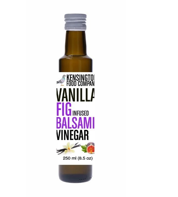 Vanilla Fig Infused Balsamic Vinegar Sauce