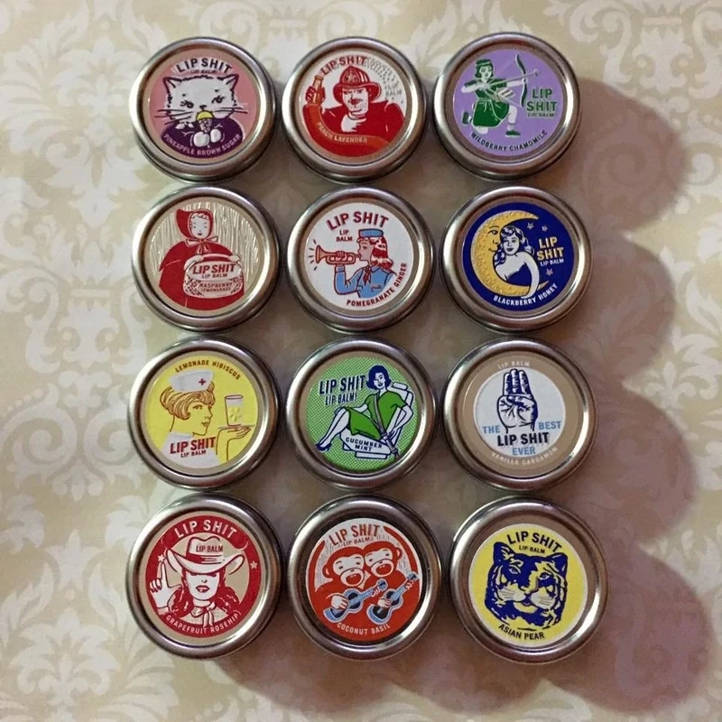 Blue Q Lip Shit All Natural Lip Balm