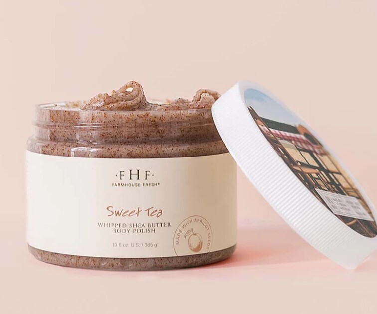 Farmhouse Fresh Sweet Tea Whipped Shea Butter Body Polish 13.6oz Scrub