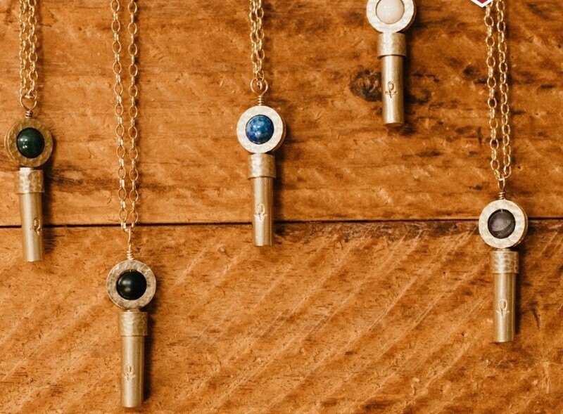 Wishbeads Intention Necklace with Paper