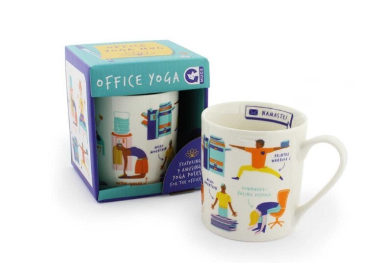 Ginger Fox USA Office Yoga Mug
