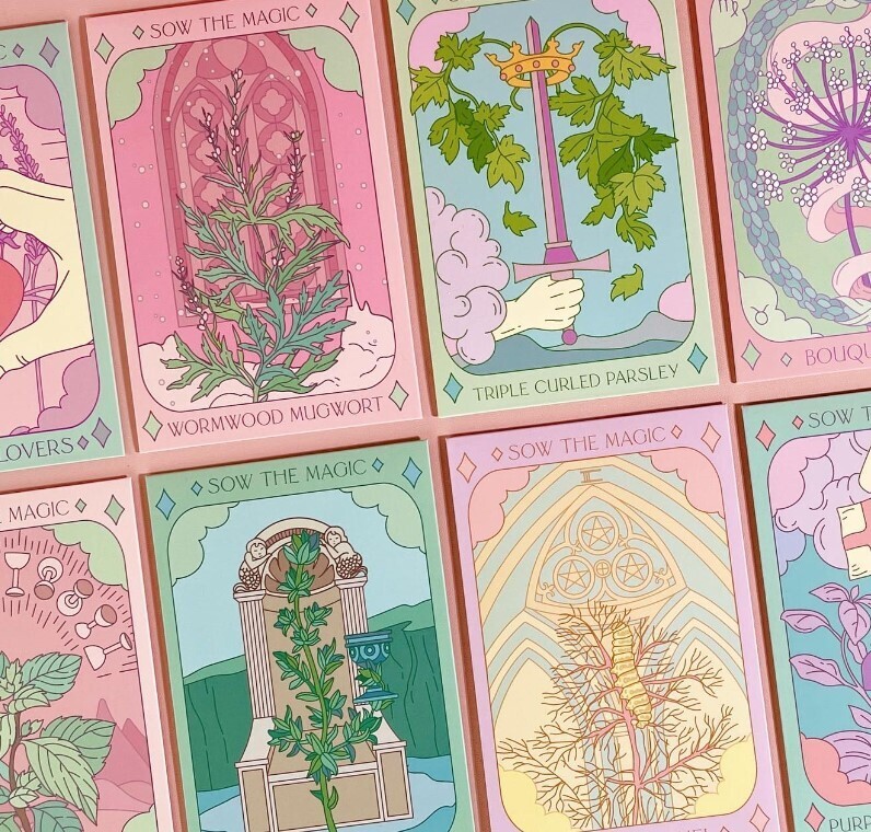 Sow The Magic Tarot Seeds 