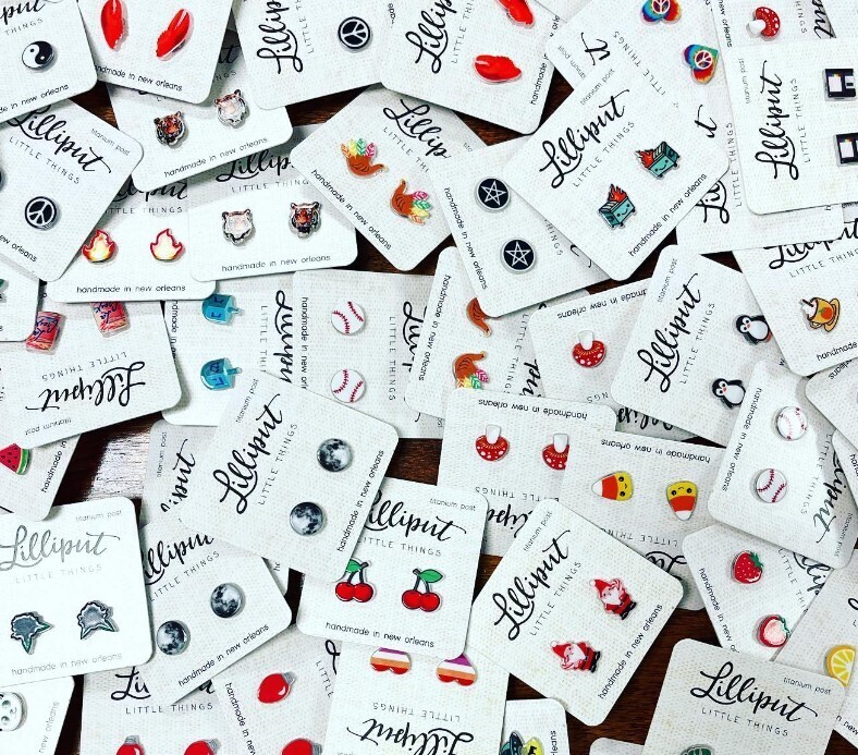 Lilliput Little Things Mini Stud Earrings 