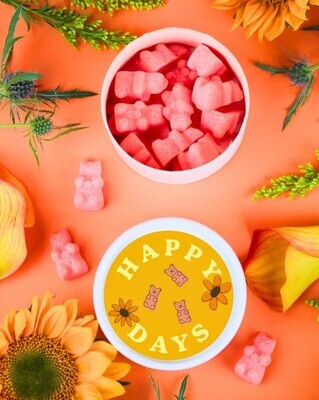 Happy Wax 100% All Natural Scented Soy Wax Bears Per Oz (Approx. 8 Bears)