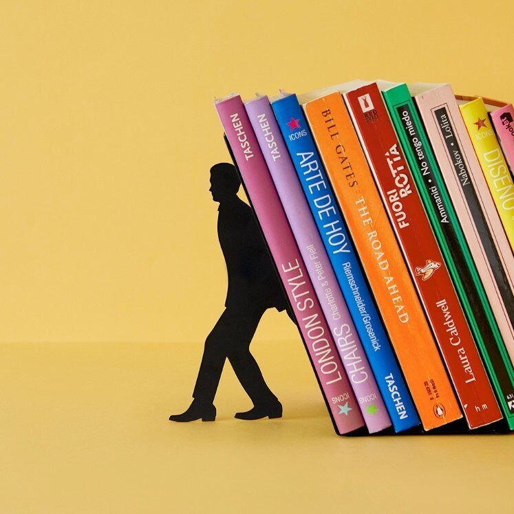 Balvi Single Metal Silhouette Bookend