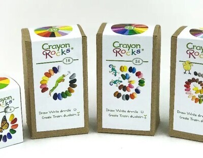 Crayon Rocks Just Rocks in a Box 64 Count