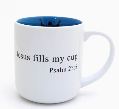 Ta-dah Jesus, Jesus Fills My Cup 16 oz Mug