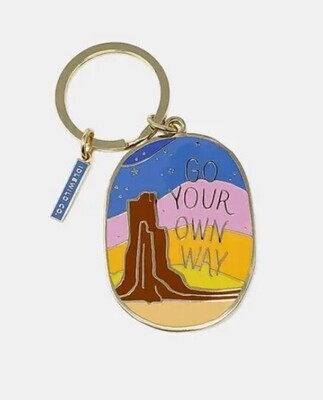 Go Your Own Way Keychain - Unboxed